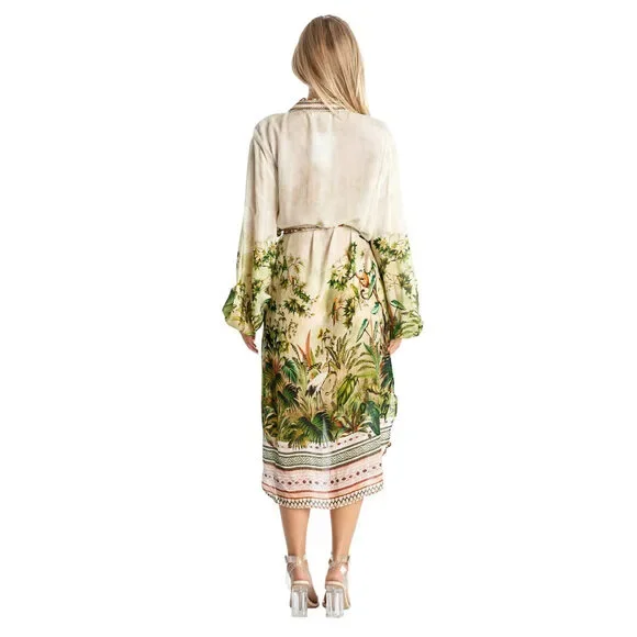 Easy Shirtdress Cover-Up Resortwear - Picture 4 of 4